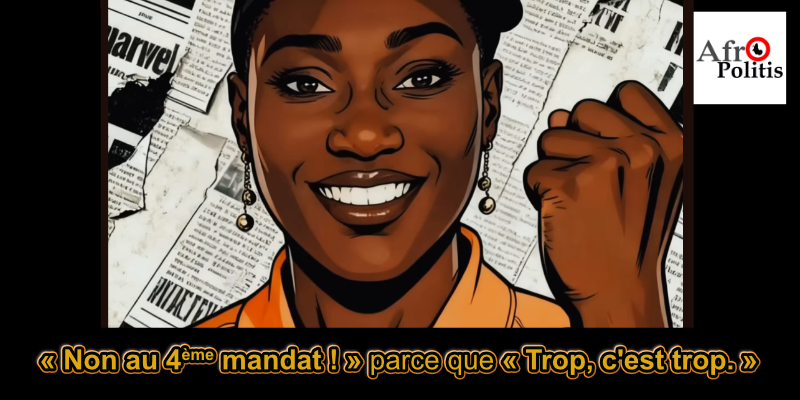 Pulchérie Gbalet poing levé : « Non au 4ème mandat ! » parce que « Trop, c’est trop. » — AfroPolitis.com